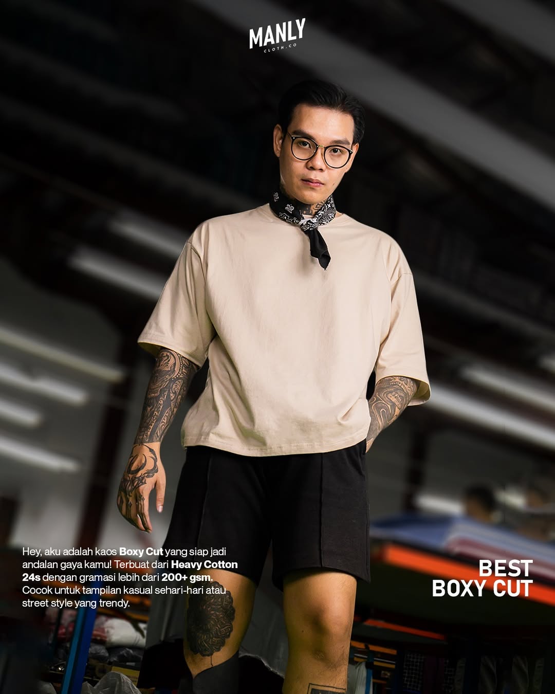 Boxy Cut Tshirt